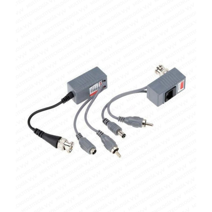 VC-BALUN VIDEO UTP CON AUDIO