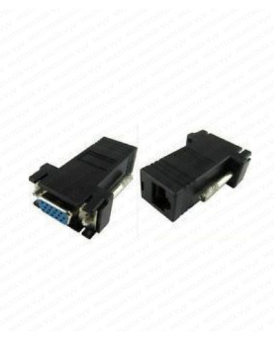 VC-KIT EXTENSOR DE SEÑAL VGA HEMBRA A RJ45 (PAR)