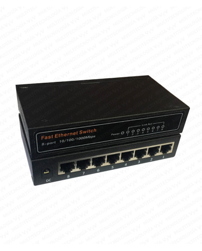 LB-SWITCH RJ45 8 PTOS 10/100/1000