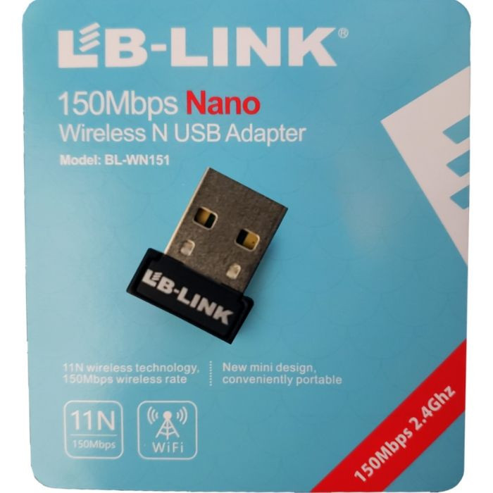 LB-USB WIRELESS WN151 MINI NANO ADAPTER 150Mbps