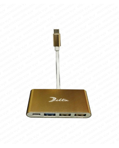 VC-HUB USB 2.0 4 PUERTOS MODELO 1701