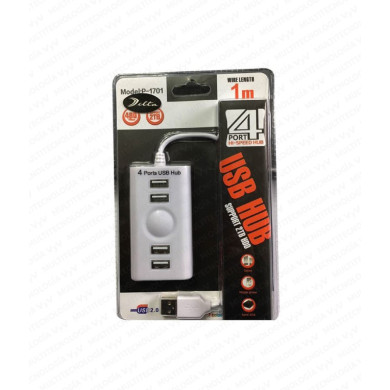 VC-HUB USB 2.0 4 PUERTOS MODELO 1701