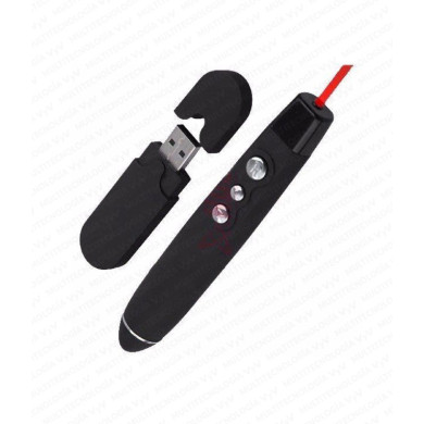 VC-PUNTERO LASER TIPO USB + CONTROL REMOTO DIAPOSITIVAS