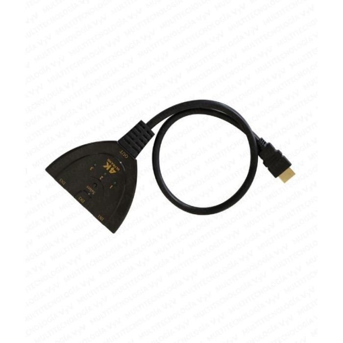 VC-SWITCH HDMI 3 EN 1 4K