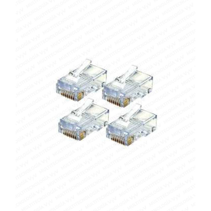 AM-CONECTOR RJ45 (FUNDA DE 100 U)