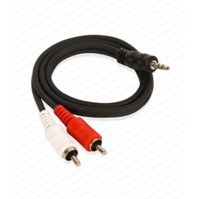 VC-CABLE DE DISKMAN 3.5 A 2RCA DELTA