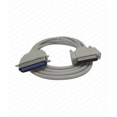 VC-CABLE IMPRESORA 25PIN MACHO 36PIN 1.5 M DELTA