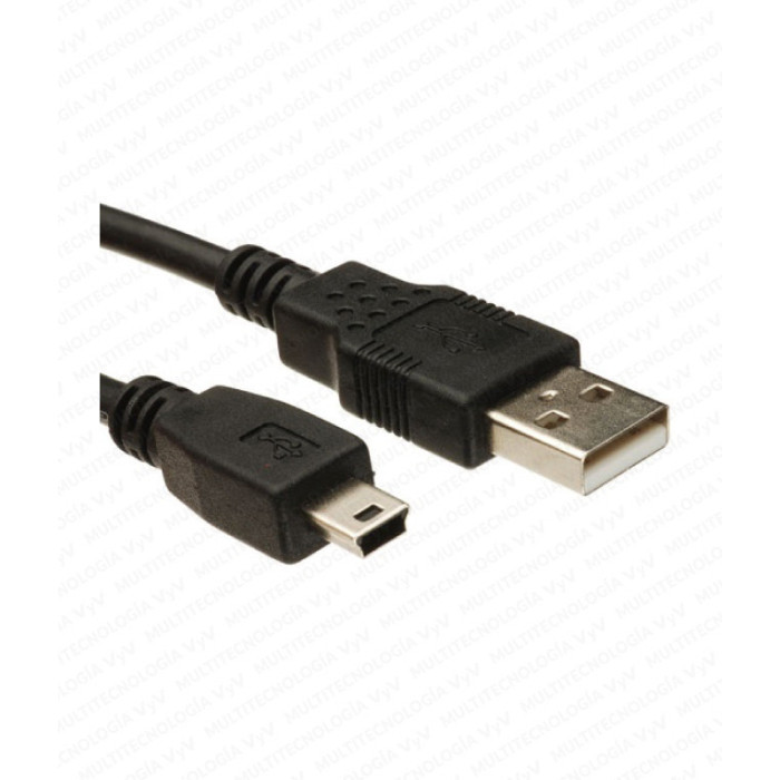 VC-CABLE USB 2.0 A MINI USB 5 PINES V3 DELTA