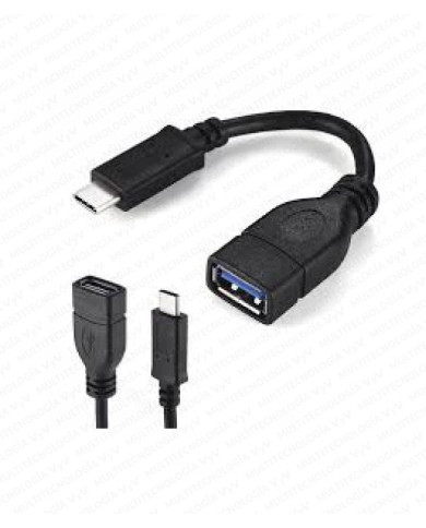 VC-CABLE OTG USB 3.1 TIPO C A USB 3.0 TIPO A HEMBRA DELTA
