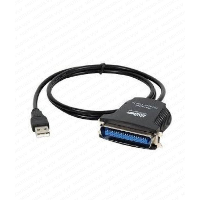VC-CABLE USB A PARALELO 36 PINES 1.8M DELTA