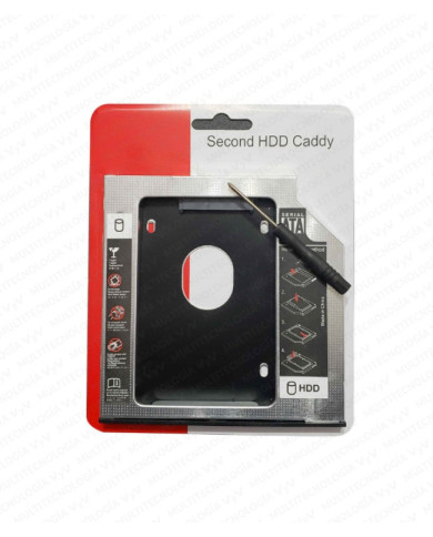VC-LECTOR PARA SEGUNDO DISCO DURO SATA HDD SSD CADDY DELTA