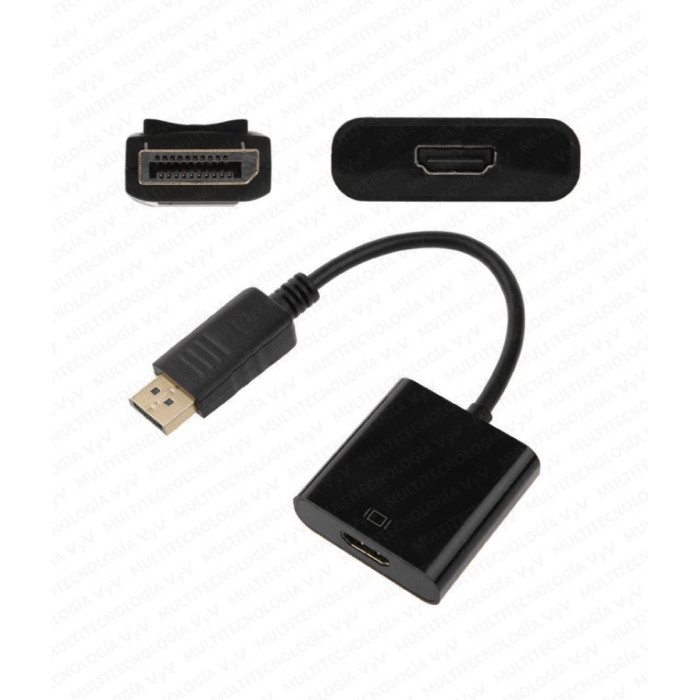 VC-CABLE CONVERTIDOR DISPLAY PORT A HDMI L- 20CM DELTA