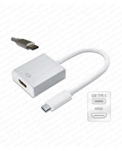 VC-ADAPTADOR USB 3.1 TIPO C A HDMI TAMAÑO 13 CM (GEN2)