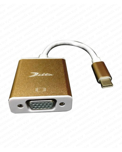 VC-CABLE CONVERTIDOR VGA A HDMI DELTA