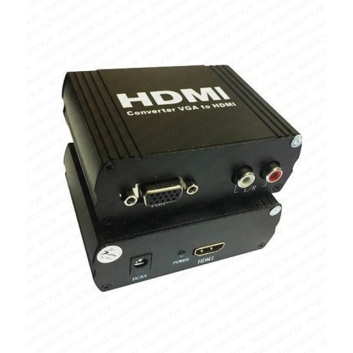 VC-CAJA CONVERTIDOR VGA A HDMI DELTA