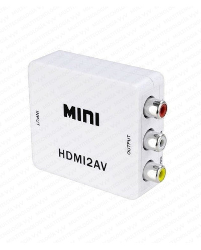 VC-CAJA CONVERTIDOR HDMI A 3 RCA DELTA