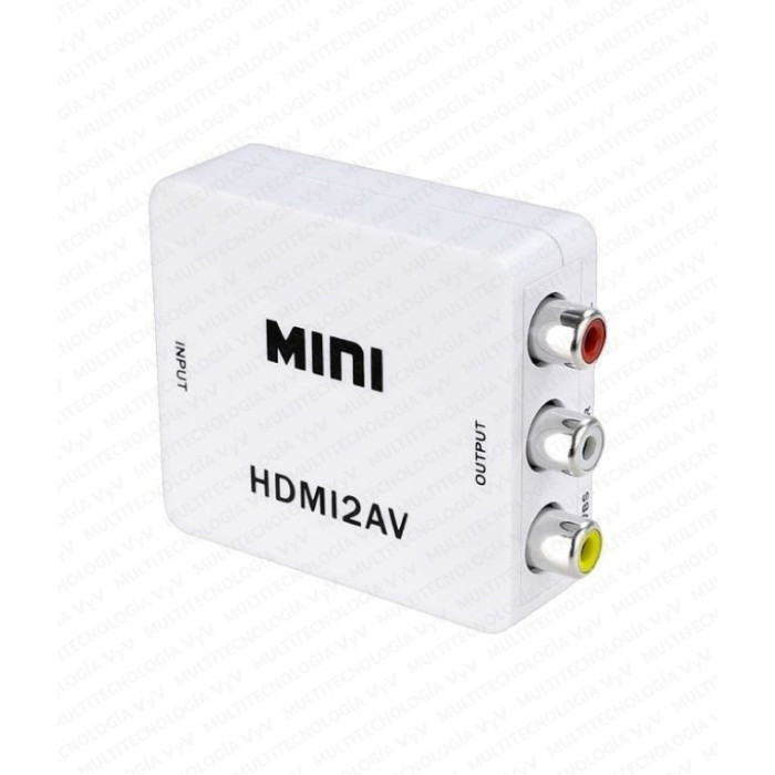 VC-CAJA CONVERTIDOR HDMI A 3 RCA DELTA