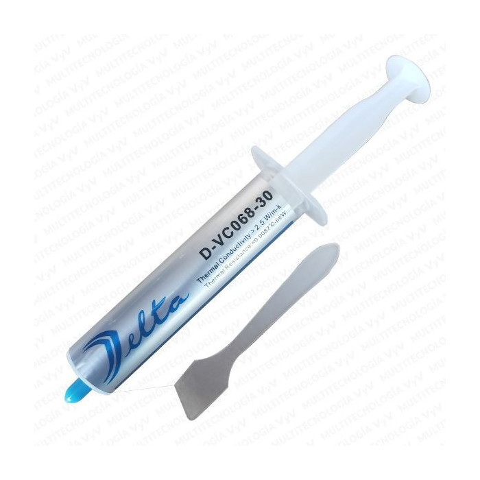 VC-PASTA TERMICA 30 G DELTA COLOR PLOMA COND 2.5