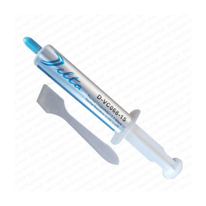 VC-PASTA TERMICA 15 G DELTA COLOR PLOMA COND 2.5