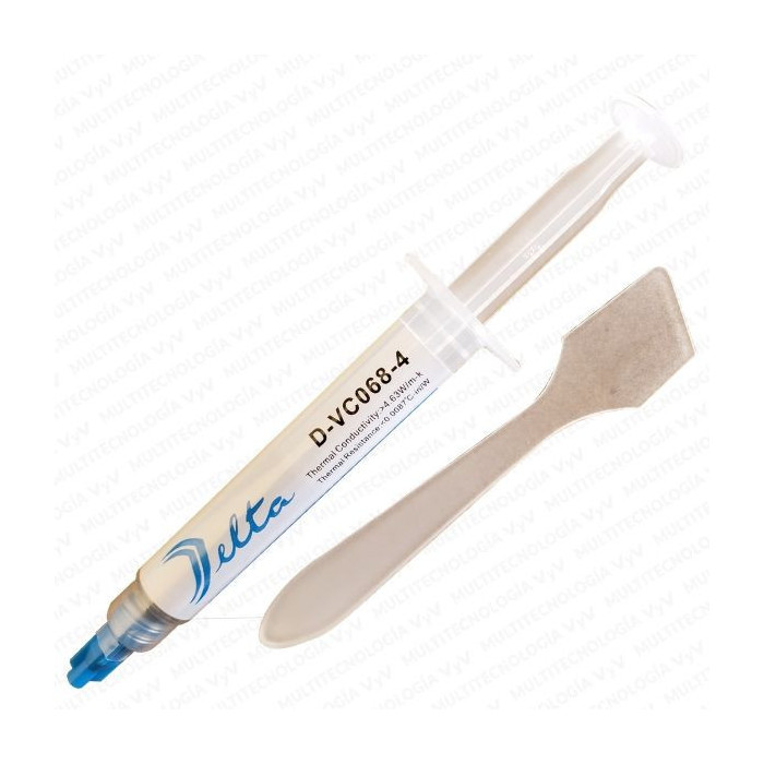 VC-PASTA TERMICA 4 G DELTA COLOR PLOMA COND 4.63