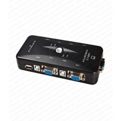 VC-KVM DE 4 PUERTOS USB 2.0