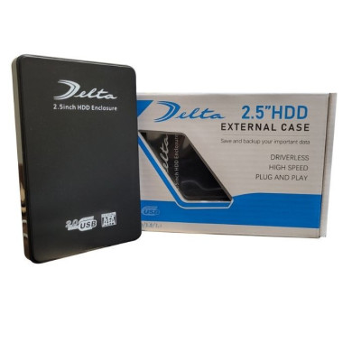 VC-CASE 2.5 USB 2.0 PLASTICO DELTA