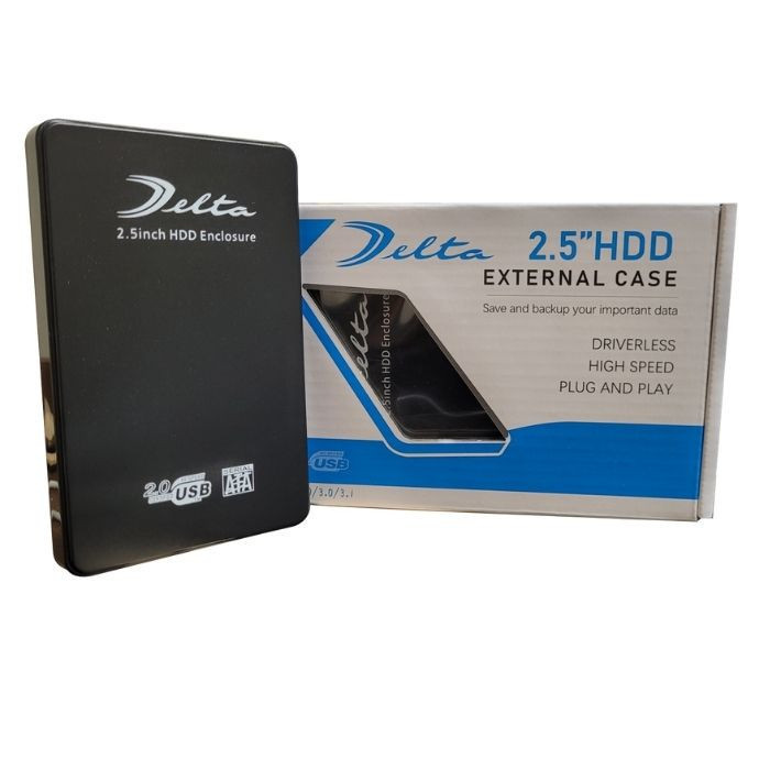 VC-CASE 2.5 USB 2.0 PLASTICO DELTA
