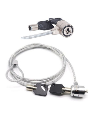 VC-CANDADO PARA LAPTOP CON LLAVE RANURA 3.0x7.0 mm DELTA