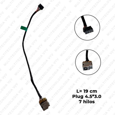 VC-PIN DE CARGA PARA HP 15J 15R P/N 719318-SD9 L-19cm PLUG 4.5x3.0