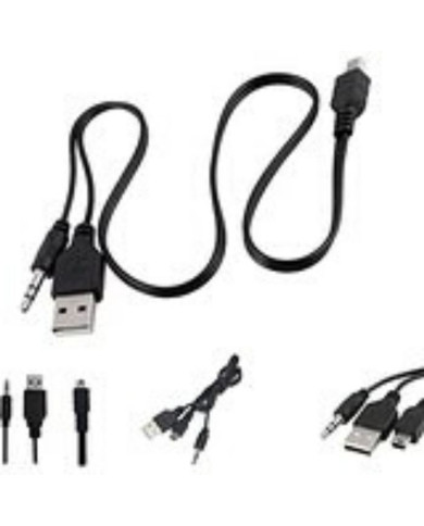 VC-CABLE MINI USB A USB + 3.5