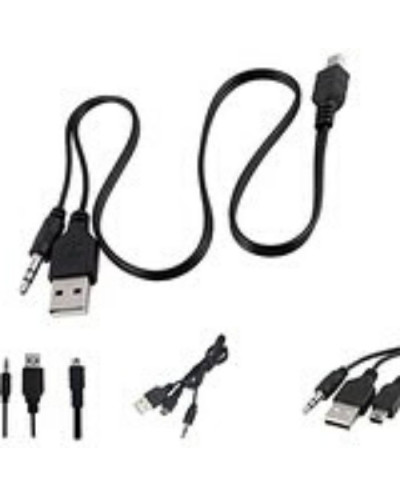 VC-CABLE MINI USB A USB + 3.5