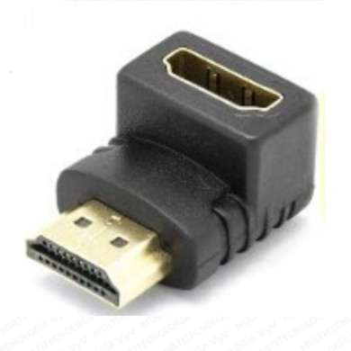 VC-UNION HDMI 90 GRADOS (HEMBRA MACHO)