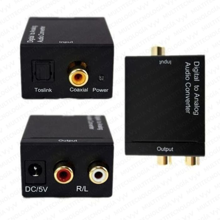 VC-CONVERTIDOR AUDIO DIGITAL A ANALOGO