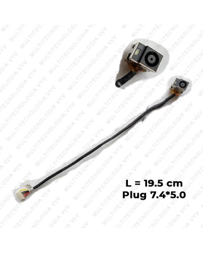 VC-PIN DE CARGA PARA AC ASPIRE 5741 P/N DC30100CS00 L-18cm PLUG 5.5x1.7