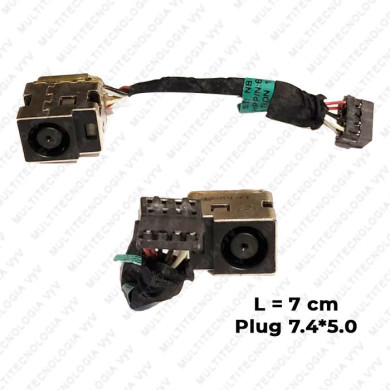 VC-PIN DE CARGA PARA HP G4 P/N 676708-SD1 L-7cm PLUG 7.4x5.0
