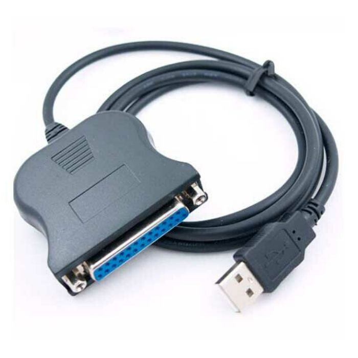 VC-CABLE USB A PARALELO 25 PINES 1.8M DELTA