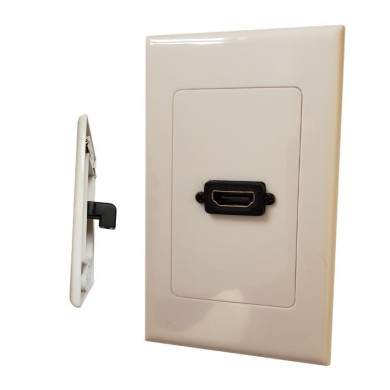 VC-FACE PLATE HDMI 1 TOMA CONECTOR 90 GRADOS