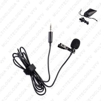 VC-MICROFONO LAVALIER CORBATA CELULAR
