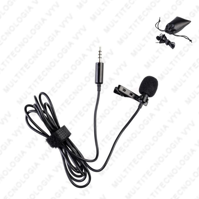 VC-MICROFONO LAVALIER CORBATA CELULAR