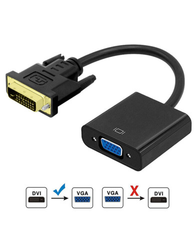VC-CABLE CONVERTIDOR DVI(24+1) A VGA