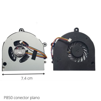 VC-VENTILADOR LAPTOP TO P850 CONECTOR PLANO
