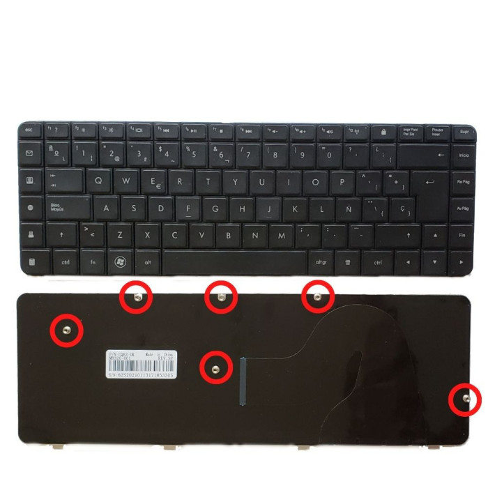 VC-TECLADO PARA HP 14 G62 CQ62