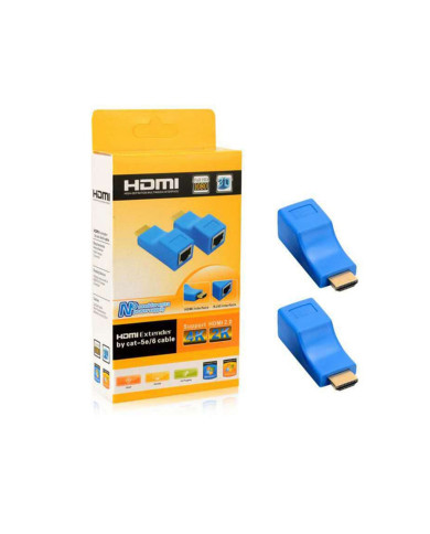 VC-EXTENSOR DE SEÑAL HDMI DE 30M CON CABLE UTP