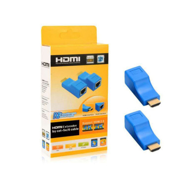 VC-EXTENSOR DE SEÑAL HDMI DE 30M CON CABLE UTP