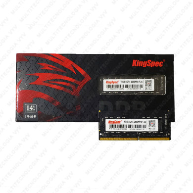 KS-MEMORIA RAM KINGSPEC DDR4 LAPTOP 1.2V 2666 MHz