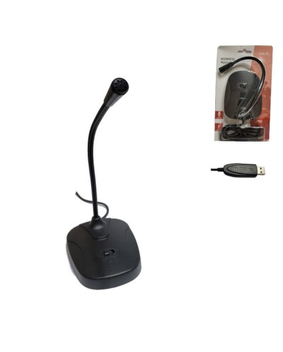 VC-MICROFONO MULTIMEDIA DE PEDESTAL PLUG USB MOD M6