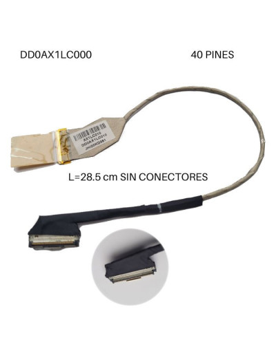 VC-FLEX DE VIDEO HP G6 P/N DD0R36LC000