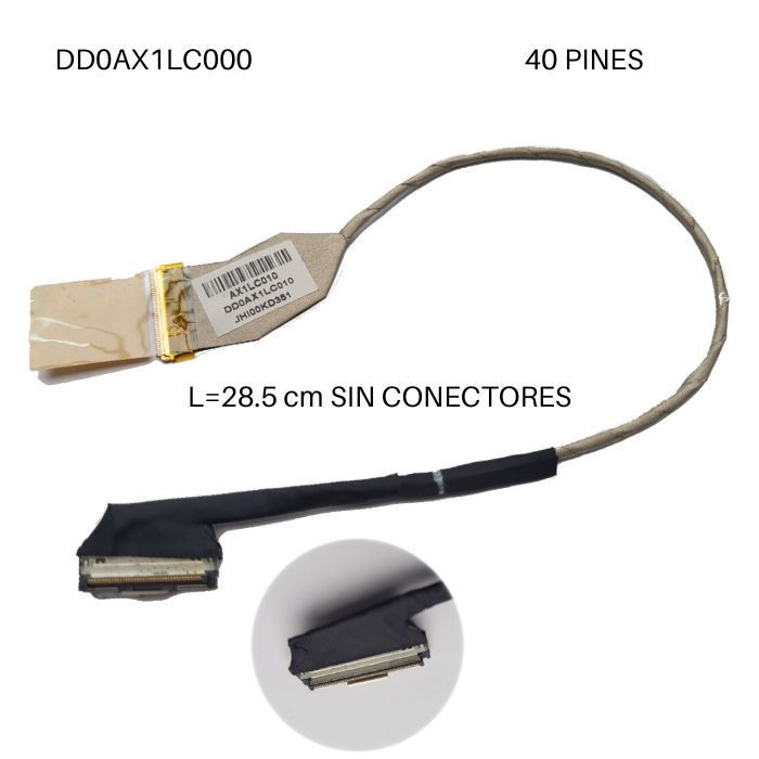 VC-FLEX DE VIDEO HP CQ42 P/N DD0AX1LC000