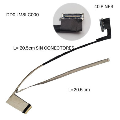 VC-FLEX DE VIDEO DELL 14R N4010 BUCKET P/N DD0UM8LC000