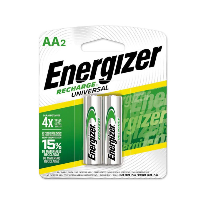 WA-PILA AAA RECARGABLE ENERGIZER BL/2
